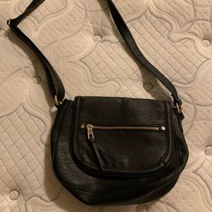 Black cross body bag